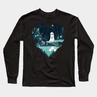 The Crystal Ghost Long Sleeve T-Shirt